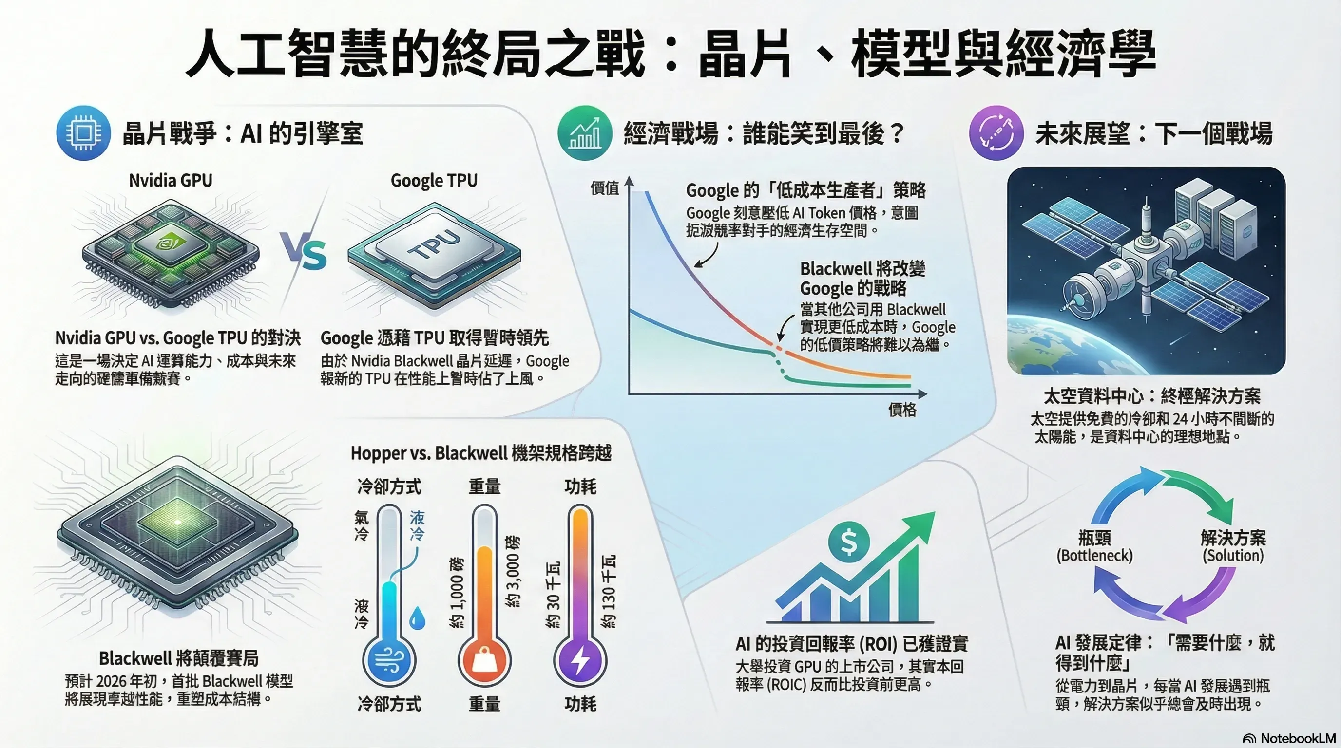 TPU vs GPGPU 從算力大戰到「太空資料中心」